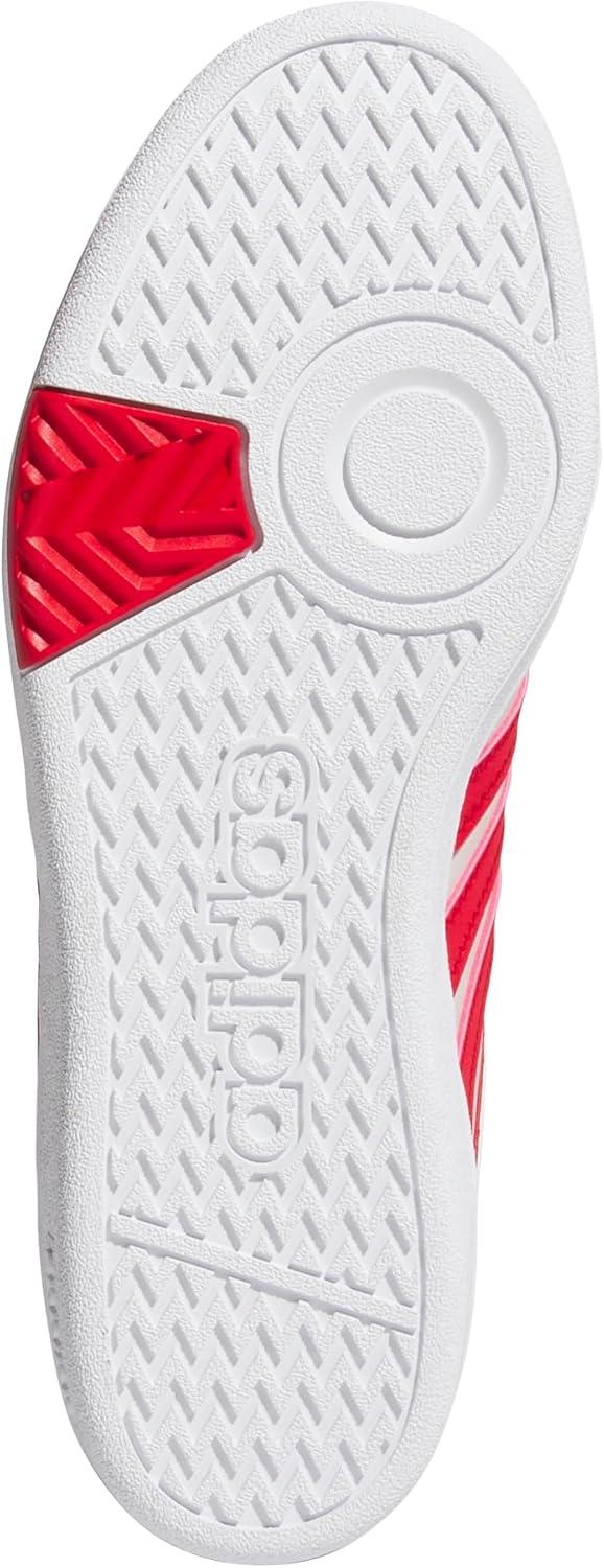 imageadidas Womens Hoops 40 SneakerPutty MauveBetter ScarletWhite