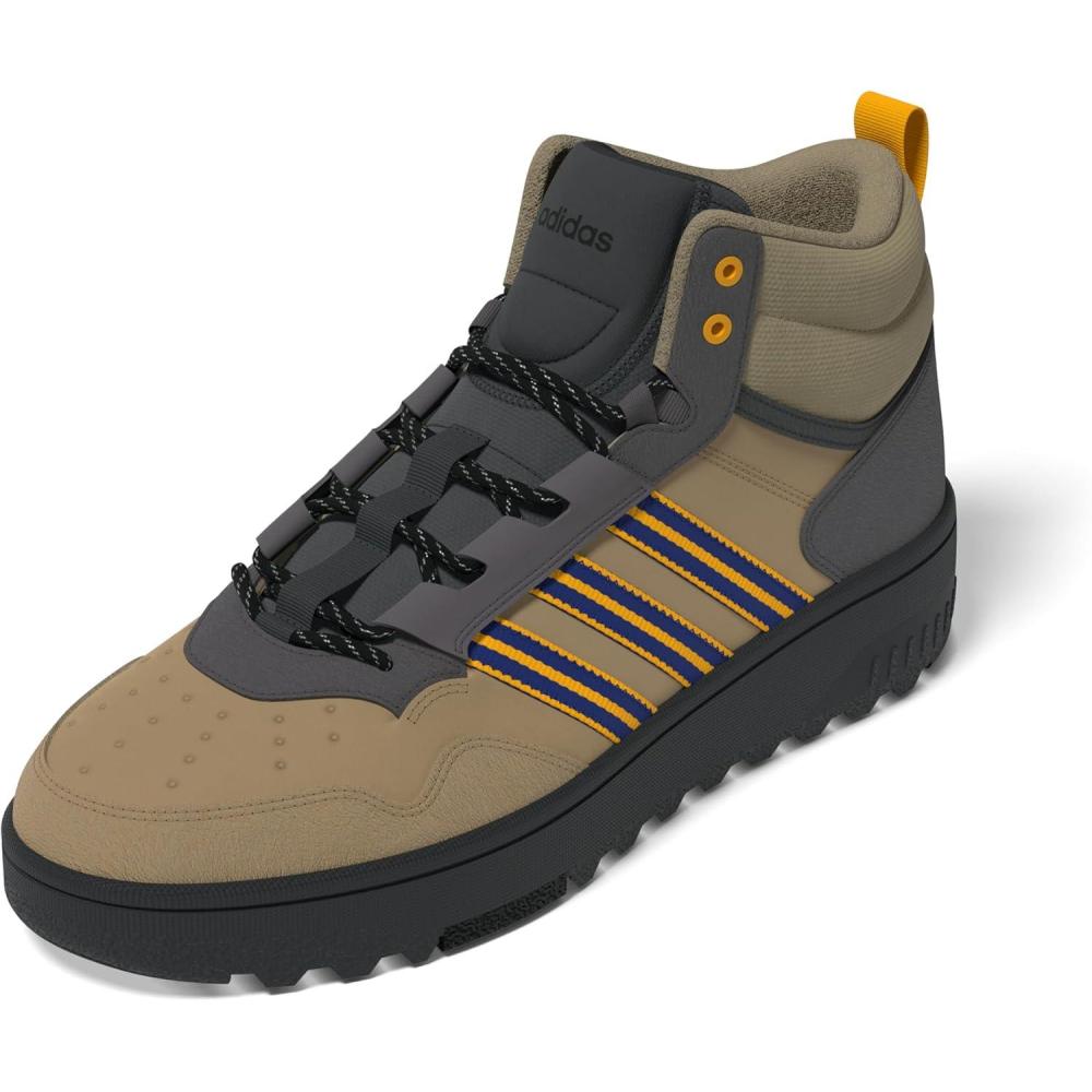 imageAdidas UnisexAdult Hoops 40 Mid Top SneakerSupplier ColourSemi Lucid BlueGrey Strata