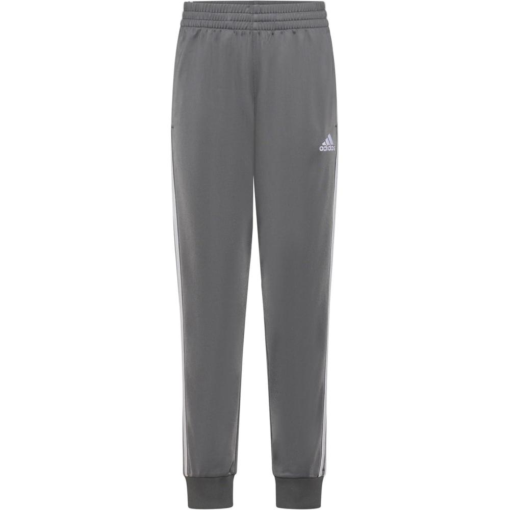 imageadidas Boys Iconic Tricot Jogger PantsDark Grey Five