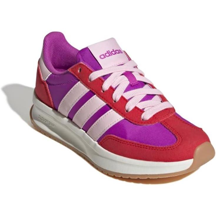 imageadidas Kids Run 70s 20 SneakersPurple BurstClear PinkBetter Scarlet