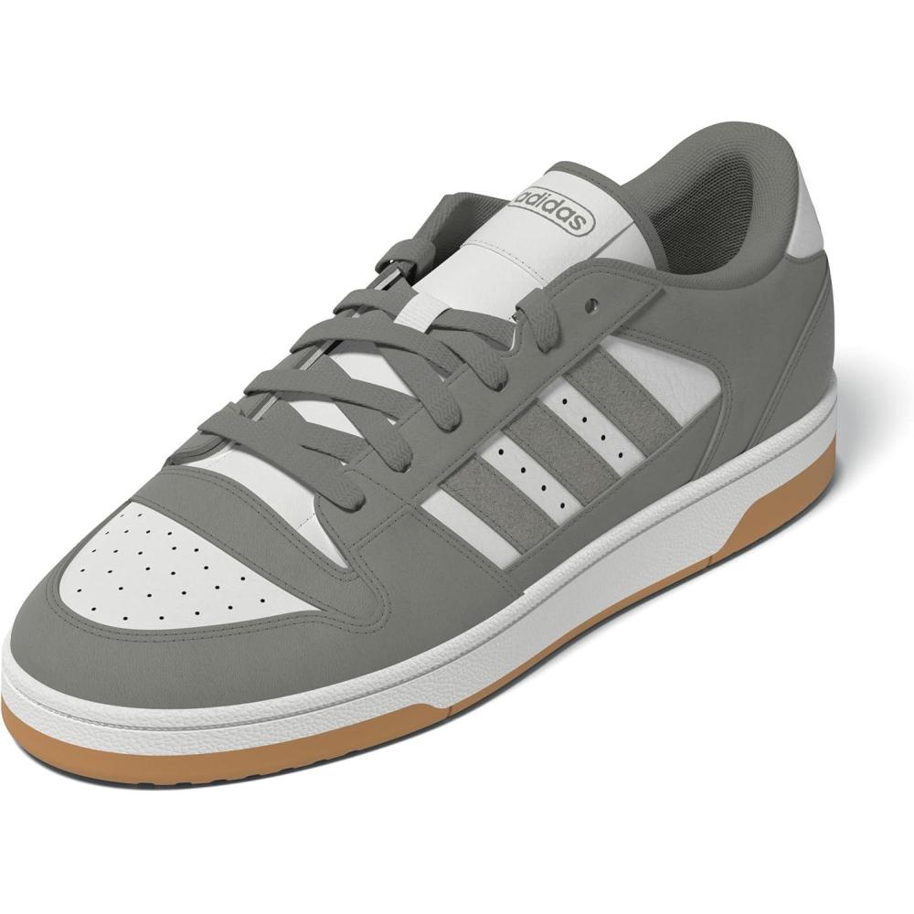 imageadidas Mens Turnaround Basketball SneakerSilver PebbleSilver PebbleChalk White