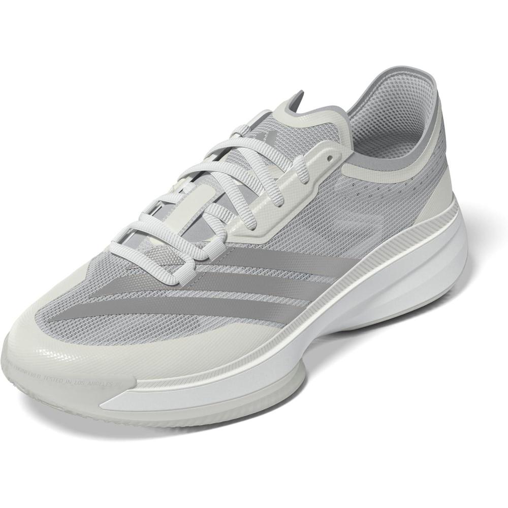 imageadidas UnisexAdult Adizero Select 20 BasketballWhiteSilver MetallicGrey