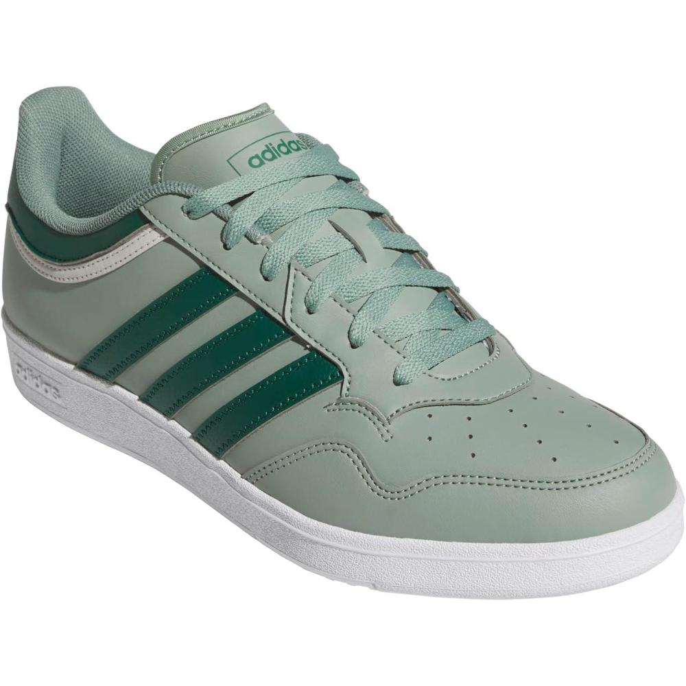 imageadidas UnisexAdult Hoops 40 Basketball SneakerSilver GreenCollegiate GreenGrey