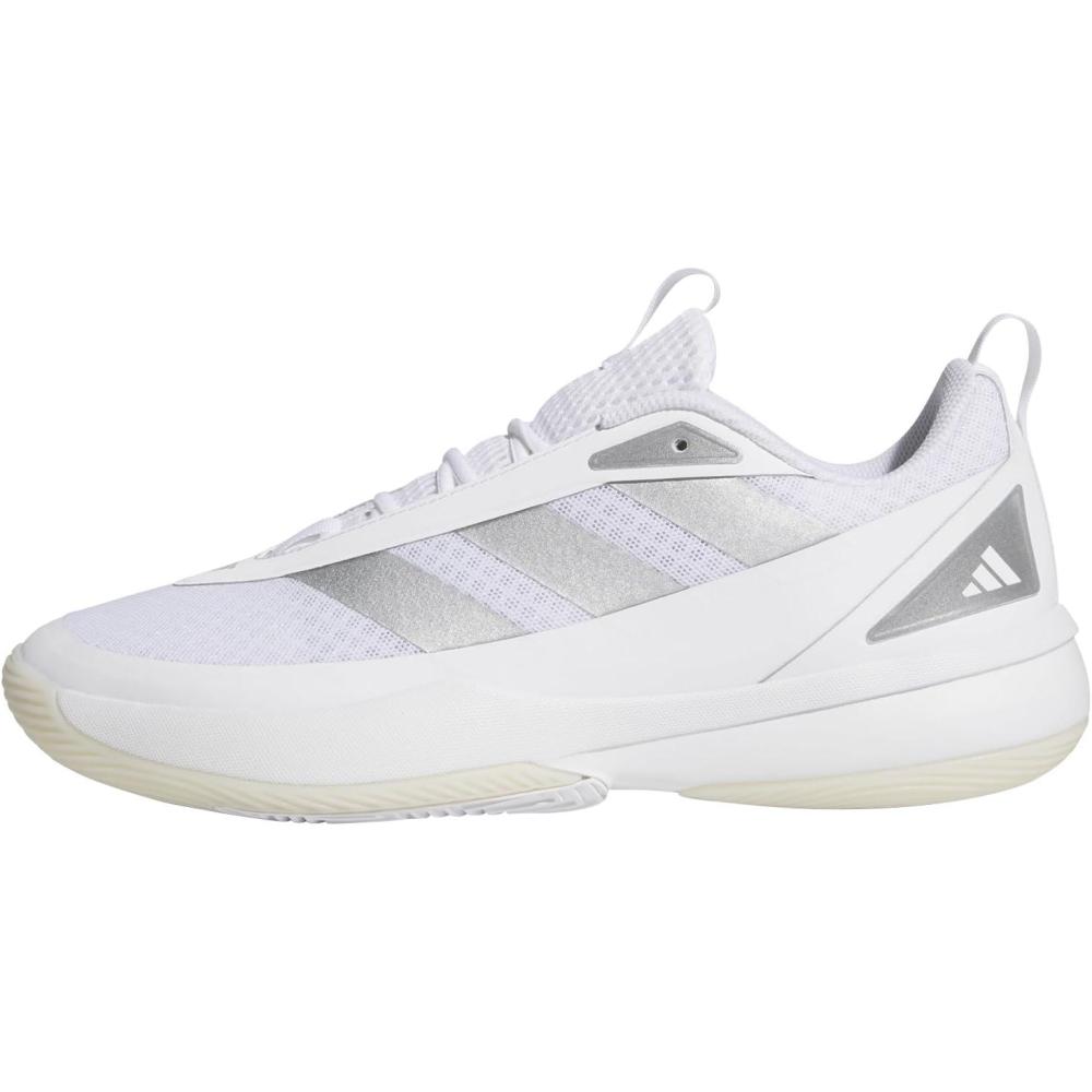 imageadidas UnisexAdult Subzone Basketball SneakerWhiteSilver MetallicWhite