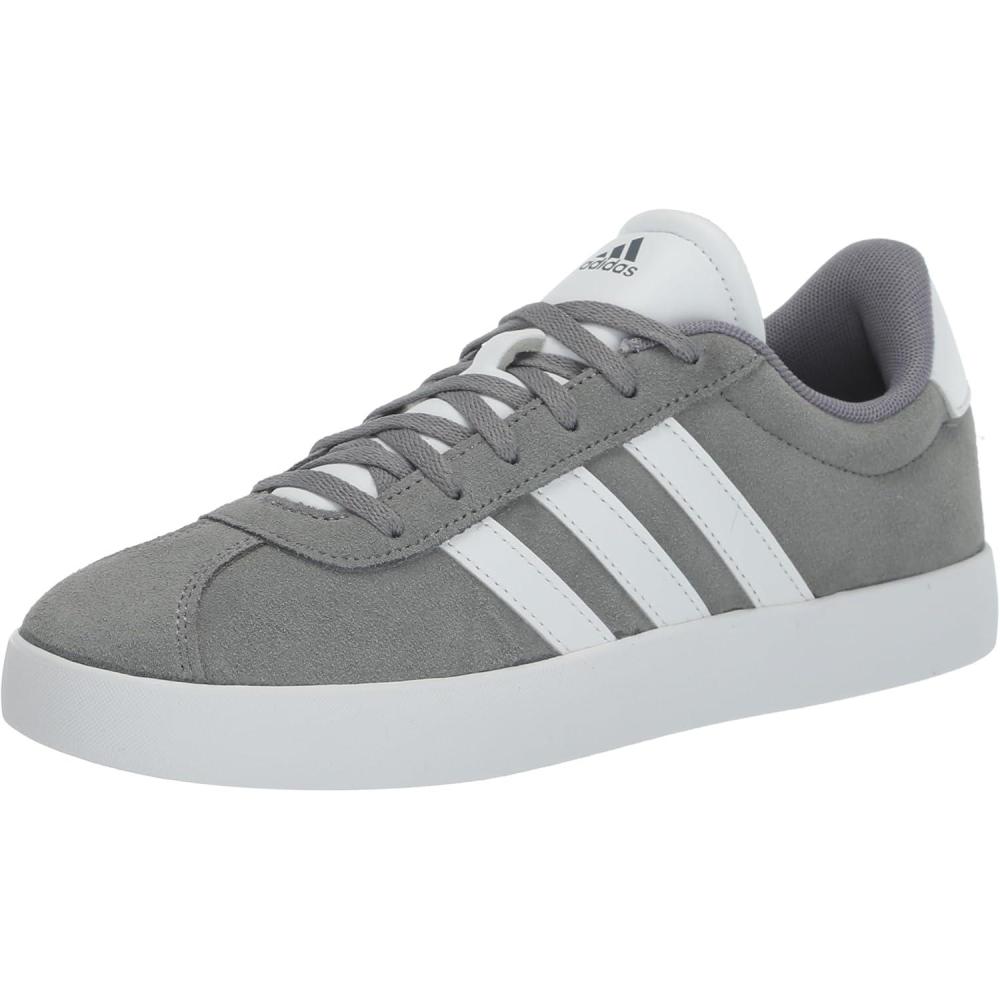 imageadidas UnisexChild Vl Court 30 Skateboarding Shoes ToddlerGreyWhiteGrey