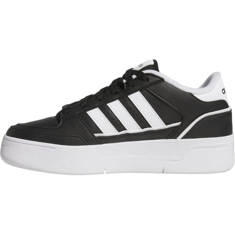 imageadidas Womens Break Start Bold SneakerBlackWhiteBlack