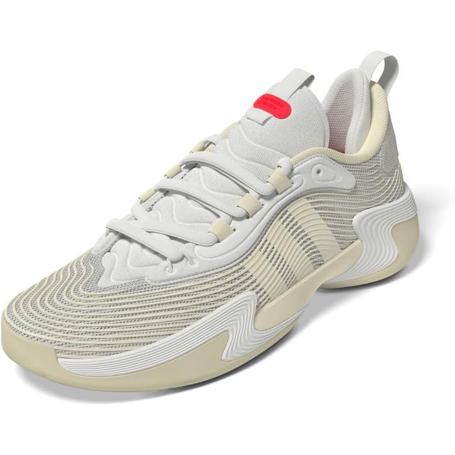 imageadidas Womens Exhibit Select 20 Pro Basketball SneakerCream WhiteCream WhiteLucid Red