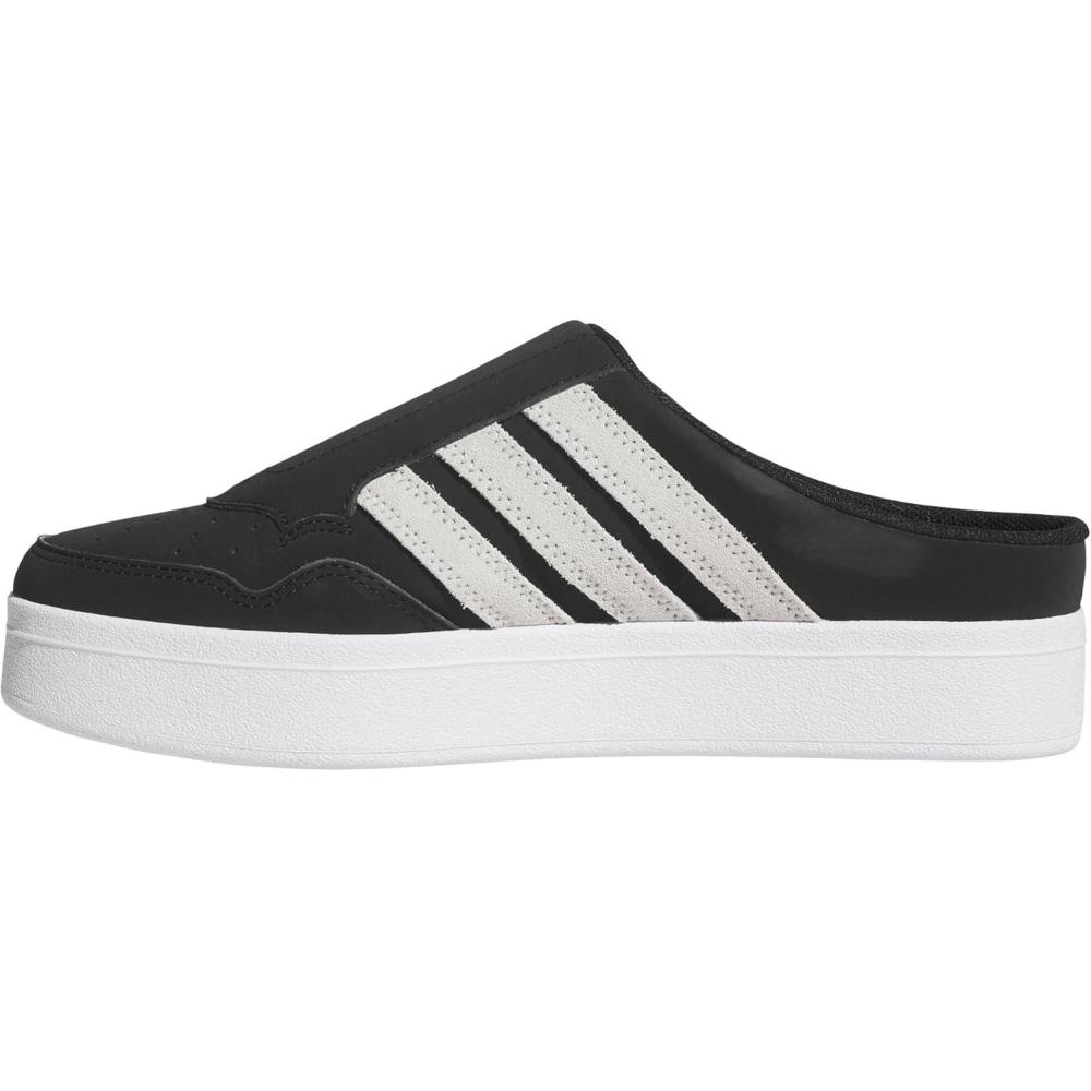 imageadidas Womens Hoops 40 Mule SneakerBlackWhiteBlack