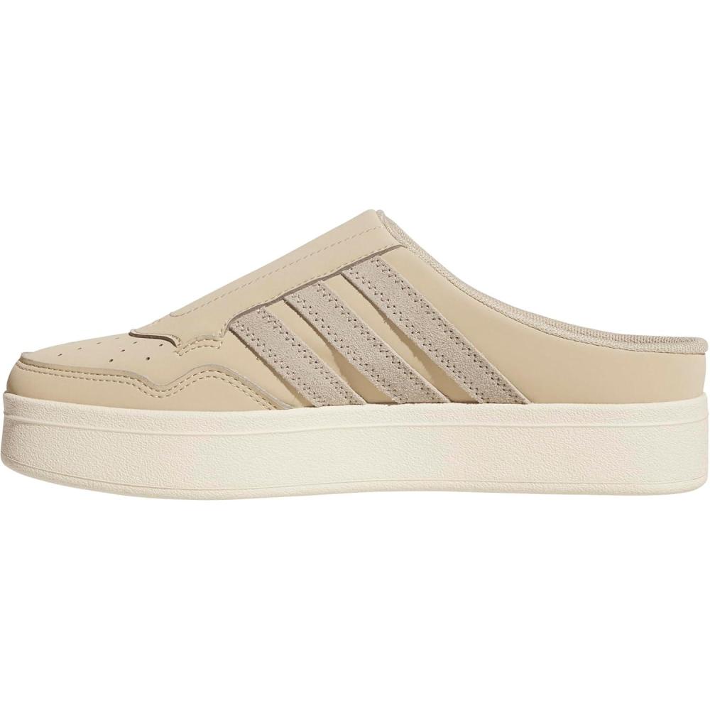 imageadidas Womens Hoops 40 Mule SneakerMagic BeigeCream WhiteBlanch Cargo