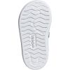 imageAdidas BabyBoys Streettalk Elastic Lace ampamp Strap SneakerBlackWhiteWhite