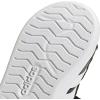 imageAdidas BabyBoys Streettalk Elastic Lace ampamp Strap SneakerBlackWhiteWhite