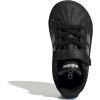 imageAdidas BabyBoys Streettalk Elastic Lace ampamp Strap SneakerWhiteIridescentWhite