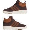 imageAdidas UnisexAdult Hoops 40 Mid Top SneakerShadow BrownSupplier ColourOff White