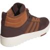 imageAdidas UnisexAdult Hoops 40 Mid Top SneakerShadow BrownSupplier ColourOff White