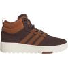 imageAdidas UnisexAdult Hoops 40 Mid Top SneakerShadow BrownSupplier ColourOff White