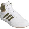 imageAdidas UnisexAdult Hoops 40 Mid Top SneakerWhiteFocus OliveGum