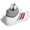 imageAdidas UnisexAdult Hoops 40 Mid Top SneakerWhiteTaupe OxideShadow Red