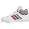 imageAdidas UnisexAdult Hoops 40 Mid Top SneakerWhiteTaupe OxideShadow Red