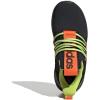 imageadidas BabyBoys Lite Racer Adapt 70 SneakerBlackImpact OrangeSolar Slime