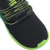 imageadidas BabyBoys Lite Racer Adapt 70 SneakerBlackSemi Court GreenSolar Slime