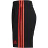 imageadidas Boys Active Sports Athletic Mesh ShortsShortsBlackRed
