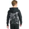 imageadidas Boys Long Sleeve Color Block Halftone Camo Printed Pullover HoodieBlack