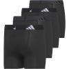 imageadidas Boys Performance Boxer Briefs Underwear for Kids 4PackBlackOnix GreyGreyMicrofiber