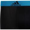 imageadidas Boys Performance Boxer Briefs Underwear for Kids 4PackBlackSolar BlueSemi Solar Slime GreenPerformance