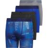 imageadidas Boys Performance Boxer Briefs Underwear for Kids 4PackUpscaled Mix Team Royal Blueblue FusionBlackTeam Royal BlueMicrofiberGraphic