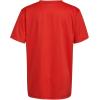 imageadidas Boys Short Sleeve Aeroready Feel Free Bos TeeVivid Red With Blue