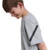 imageadidas Boys Zne TShirtMedium Grey HeatherBlack