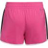 imageadidas Girls Elastic Waistband Retro Woven Gym ShortsSemi Lucid Fuchsia