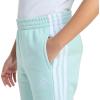 imageadidas Girls Fleece 3Stripe JoggerHalo Mint