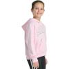 imageadidas Girls Fleece Colorblock Hooded SweatshirtClear Pink