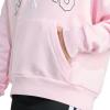 imageadidas Girls Fleece Colorblock Hooded SweatshirtClear Pink