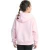 imageadidas Girls Fleece Colorblock Hooded SweatshirtClear Pink