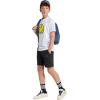 imageadidas Kids Smiley World Graphics TShirtWhiteCarbonBright YellowBlack