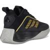 imageadidas Mens Own The Game 30 Basketball SneakerBlackGold MetallicSolid Grey