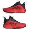 imageadidas Mens Own The Game 30 Basketball SneakerBlackRedRed