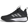 imageadidas Mens Own The Game 30 Basketball SneakerBlackWhiteWhite