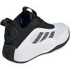 imageadidas Mens Own The Game 30 Basketball SneakerWhiteBlackBlack