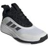 imageadidas Mens Own The Game 30 Basketball SneakerWhiteBlackBlack