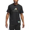 imageadidas Mens Tall Size Worldwide Hoops Logo Graphic Basketball TShirtBlack
