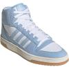 imageadidas Mens Turnaround Mid Top Basketball SneakerBlueBlueCloud White