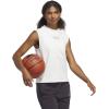imageadidas Originals Womens Select Sleeveless Top Off WhiteBlack XLarge