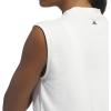 imageadidas Originals Womens Select Sleeveless Top Off WhiteBlack XLarge