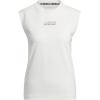 imageadidas Originals Womens Select Sleeveless Top Off WhiteBlack XLarge