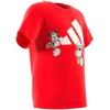 imageadidas Unisex Baby Disney Mickey Mouse TShirtPure RubyOff White