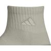 imageadidas Unisex Kids Quarter Ankle Socks for Boys and Girls Youth 6Pack Athletic Cushioned and ComfortableSilver Pebble GreyPutty GreyWhite