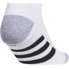 imageadidas Unisex Kids Quarter Ankle Socks for Boys and Girls Youth 6Pack Athletic Cushioned and ComfortableWhiteBlackWhite